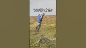 Hiking in a 100km Wind Storm!