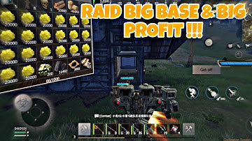 BIG PROFIT RAIDING, WITH ROBOT - Last island of survival