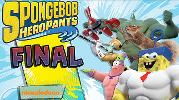SpongeBob HeroPants - Walkthrough - Final Part 15 - Level 15 | Ending | Credits [HD]