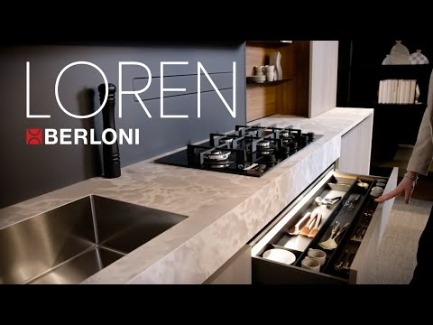 Loren: geometrie essenziali e fascino contemporaneo - video from Berloni