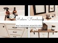 Cozy Small Bathroom Makeover | Modern Farmhouse Bathroom Makeover| Decorate With Me