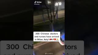 China Sent Again 300 Doctors And Experts To Italy On Site To Support Love