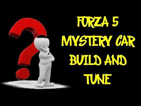 Forza 5 Build and Tuning Tutorial Mystery Car R Class