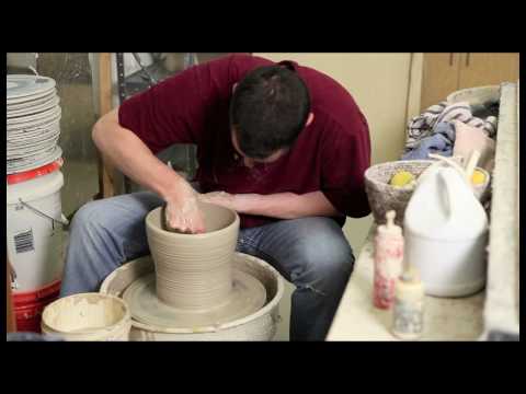 Pat Creating A Large Bowl For The Life In A Day Project