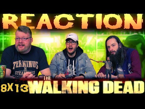 The Walking Dead 8x13 REACTION!! "Do Not Send Us Astray"