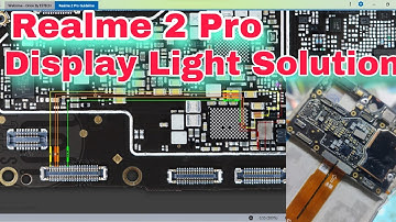 Realme 2 Pro LCD Light Problem Solution LCD Light Solution| Display Light Solution Hardware Solution