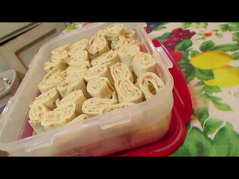 Veggie Tortilla Pinwheels