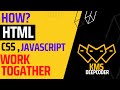 How HTML ,CSS and java script works together Wedevelopment tutorial #2 in Urdu/Hindi