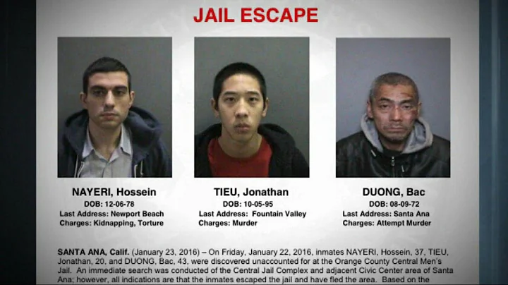 Manhunt for Escaped Inmates | Prisoners on Run after Jail Break