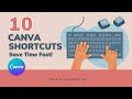 Top 10 Canva Keyboard Shortcuts You Need to Know (Save Time & Work Faster!)+ Free Cheat Sheet #73