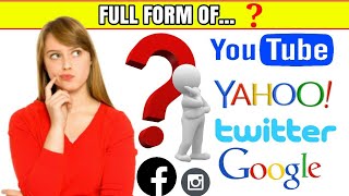 Full Form Of YouTube, Yahoo and GOOGLE || Full Form screenshot 4