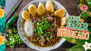 Como é servido o barreado?