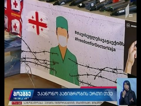 ვაჟა გაფრინდაშვილის უკანონო პატიმრობის ერთი თვე