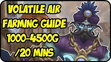 WoW Gold Farming Patch 6.2.4: Volatile Air Gold Making - Vortex Pinnacle Farming Guide - WoD Gold