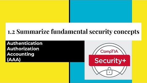 CompTIA Security+ SY0-701 Cert Video Series | Authentication Authorization Accounting (AAA)