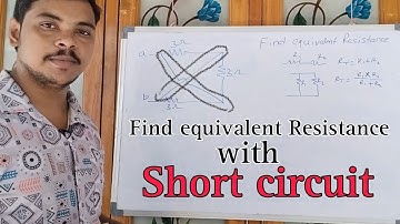 Find equivalent Resistance in short circuit in the circuit