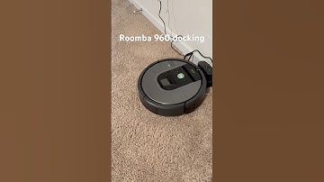 Roomba 960 docking . #robot #vacuumcleaner #cleantok #vacuum #shorts #asmr