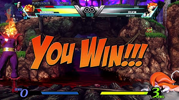 ULTIMATE MARVEL VS. CAPCOM 3 The first avenger defeat Galactus