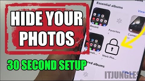 Hoe u galerijalbums op Samsung vergrendelt