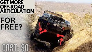 Increase ARTICULATION - FOR FREE | Let's Talk About Sway Bars on Toyota 4Runner, Lexus GX470 chassis