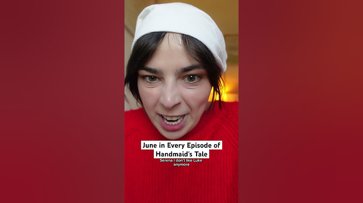 June in Every Episode of Handmaid's Tale #handmaidstale #hulu #funny