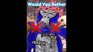 The Hardest Gorilla Tag Would You Rather