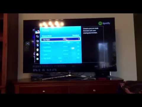 samsung tv off turn screen smart