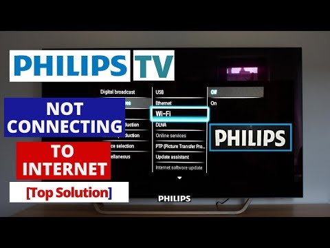 How to Fix PHILIPS SMART TV Not Connecting to Internet || Philips TV won't connect to Internet