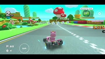 Mario Kart Tour - GBA Peach Circuit [1080p HD]