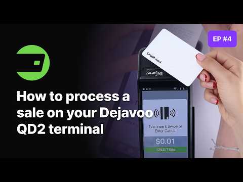 Tutorial #4 (EN) | How to Process a Sale on Your Dejavoo QD2 | Paysys