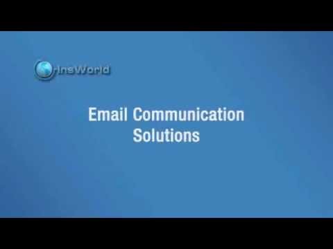 Insurance Agent email communication with Artizan's InsWorld