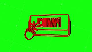 SOS emergency call. 911 calling. A cry for help. Motion Graphic