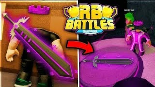 ??? BADGE + RB BATTLES PURPLE SWORD (Sabrina) IN ROBLOX PIGGY