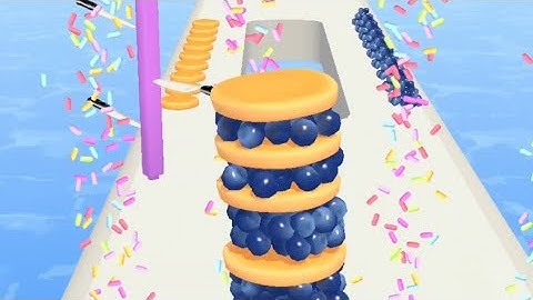 Pancakes 🥞 Run ASMR Gameplay, Very relaxing and Satisfying All Levels Gameplay walkthrough Android