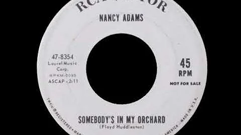 Nancy Adams - Somebody's In My Orchard