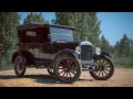 Ему 95 лет и он всё ещё на работе. Ford T 1925 года.