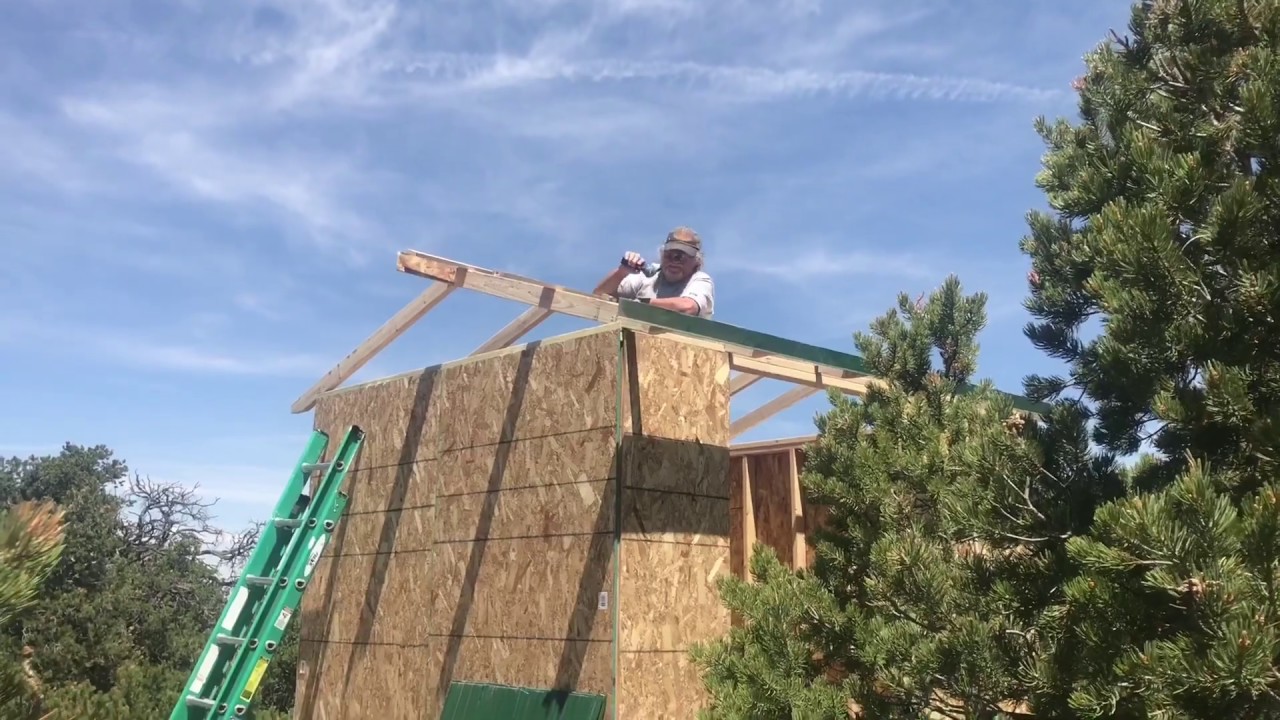 Using a framing square on common rafters YouTube