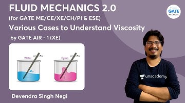 Various Cases to Understand Viscosity  | Fluid Mechanics 2.0 | GATE & ESE | #NEGIsir | #GATEAIR1XE
