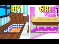 Boy Vs Girl Adopt Me Secret Base Build Off! (Roblox)