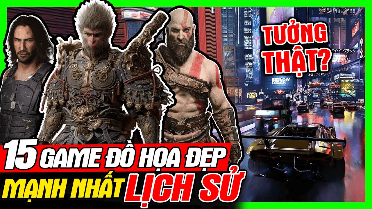 15 Game Mạnh Nhất Lịch Sử - Đồ Họa Siêu Đẹp Như Thật | Top Game Hay ...