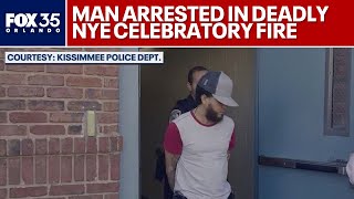 Florida man arrested for firing gun over lake on New Year's Eve that killed woman: 'Stupid actions'
