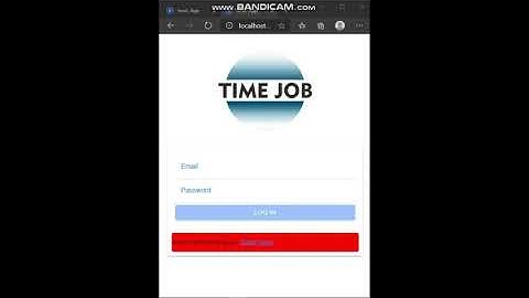 App TIMEJOB (Aplikasi mencari part time) menggunakan framework IONIC