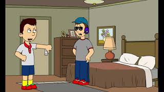 Hat Clic Caillou Gets Grounded For The First Time