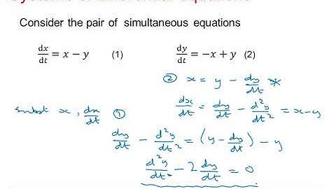 Edexcel Core Pure: Second order differential equations 3-4