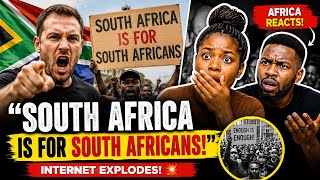 “Tension Rising? ‘South Africa Is for South Africans’ Statement Goes VIRAL!”