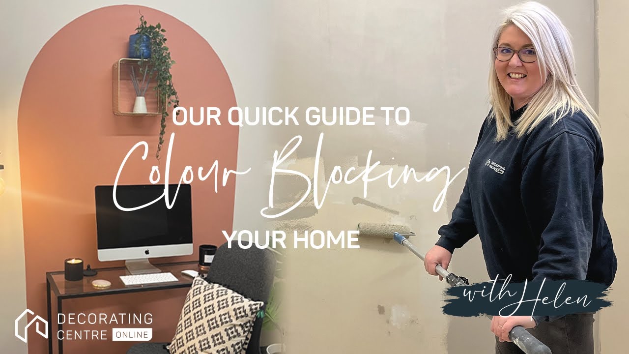 Our quick guide to colour blocking your home - YouTube