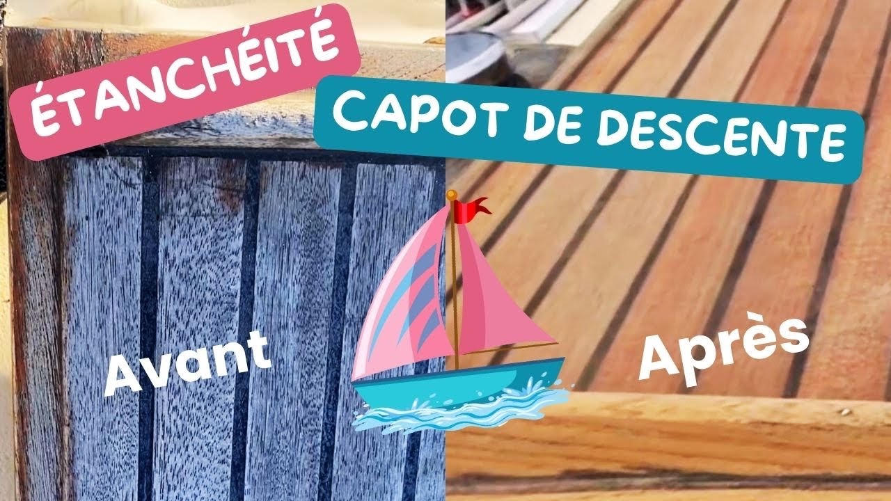 Étanchéité capot de descente