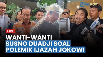 🔴 RESPONS SUSNO DUADJI jika Jokowi Tak Buka Ijazah dan Bongkar ‘Orang Besar’: Awas Perpecahan