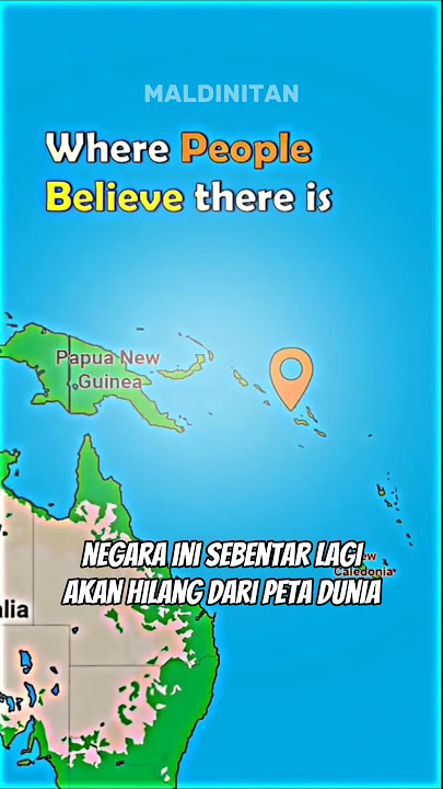 IN A LITTLE BIT THIS COUNTRY WILL DISAPPEAR FROM THE WORLD MAP 😨