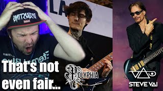 🤯 MY BRAIN WASN&#39;T READY! 🎸Polyphia - Ego Death feat. STEVE VAI (REACTION)